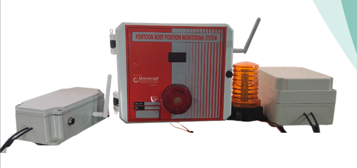 PONTOON BODY POSITIONING MONITORING SYSTEM  (ON-LINE/GPRS/SMS based system) 2